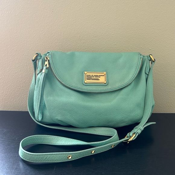Marc Jacobs Handbags - Marc Jacobs Leather Crossbody Bag Mint Green